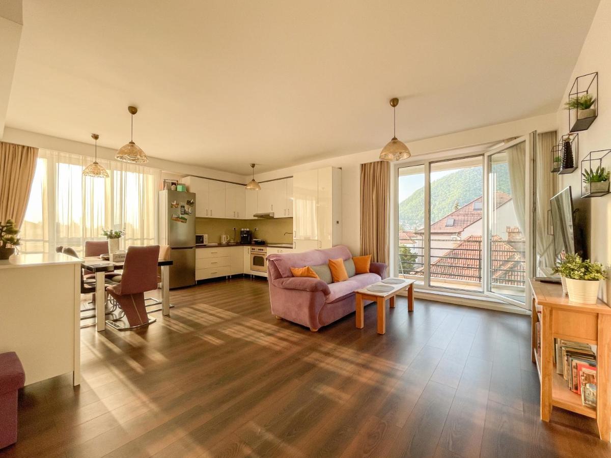 Central Premium Apartment Brasov Bagian luar foto