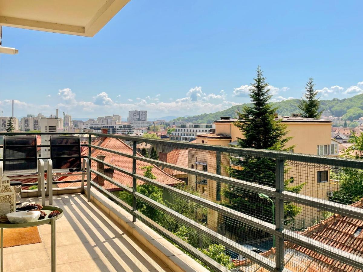Central Premium Apartment Brasov Bagian luar foto