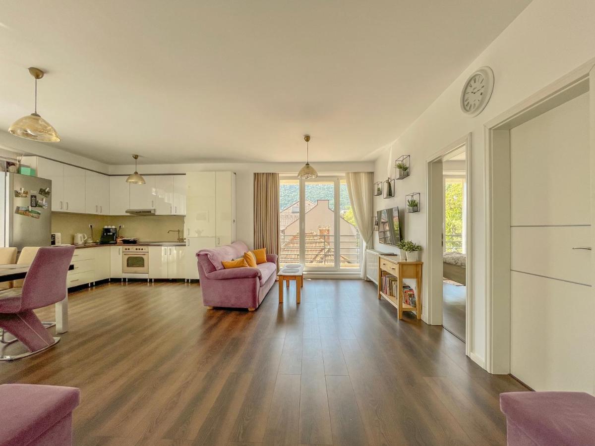 Central Premium Apartment Brasov Bagian luar foto