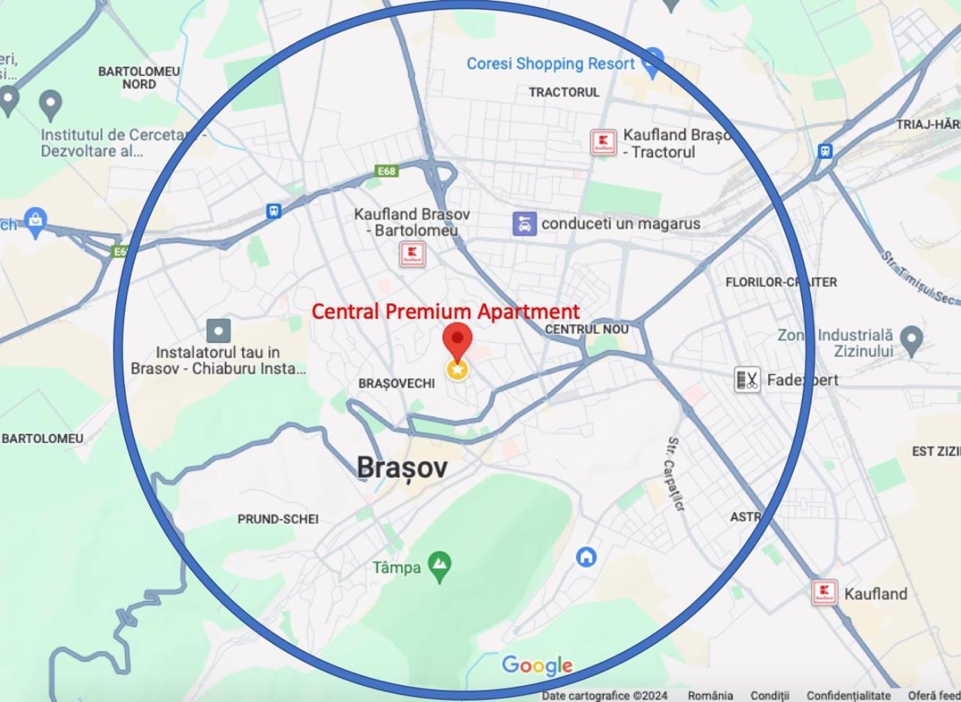 Central Premium Apartment Brasov Bagian luar foto