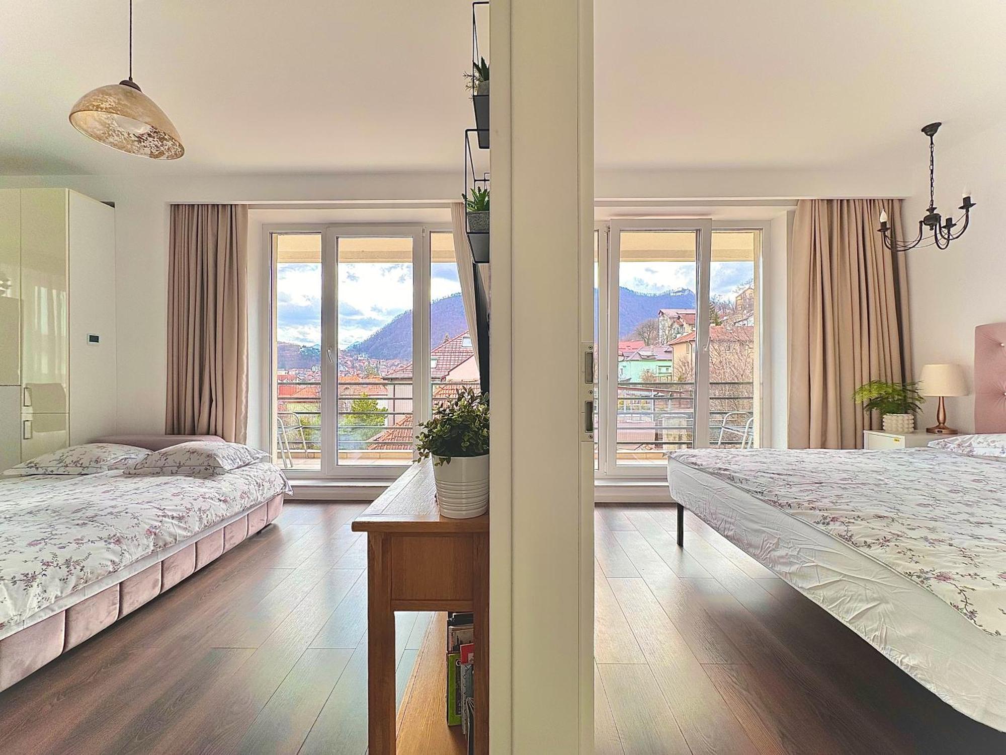 Central Premium Apartment Brasov Bagian luar foto