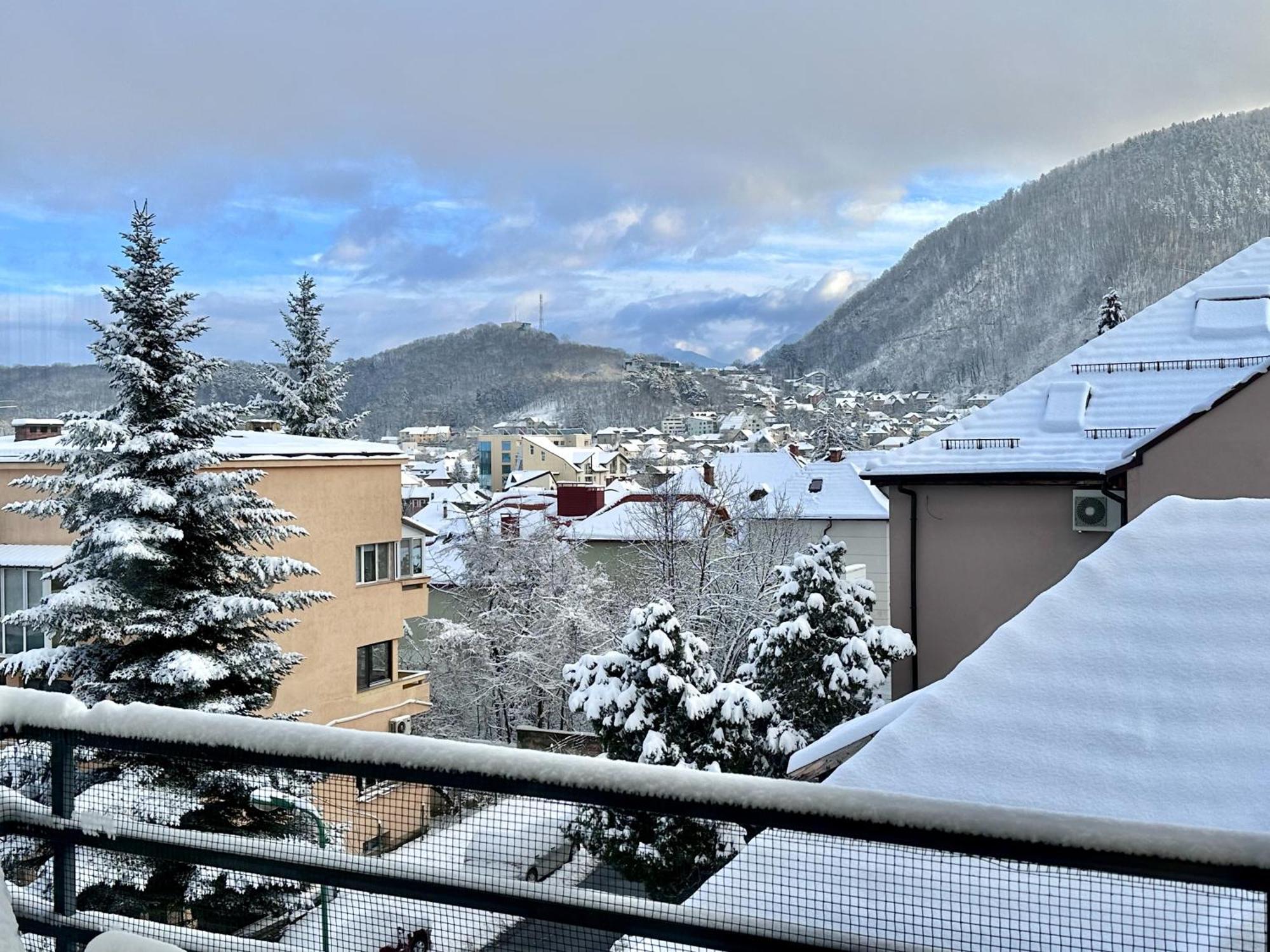 Central Premium Apartment Brasov Bagian luar foto