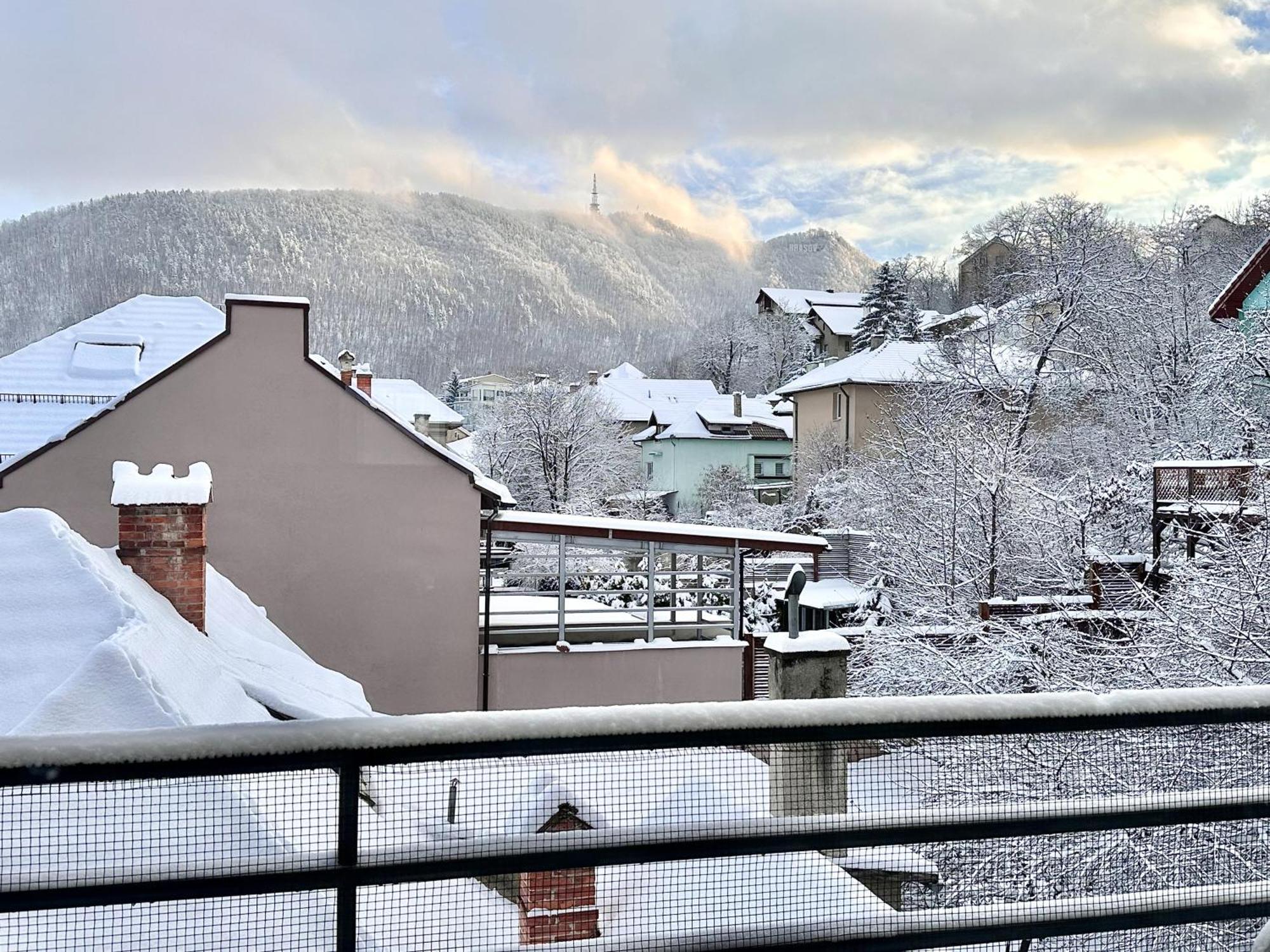 Central Premium Apartment Brasov Bagian luar foto